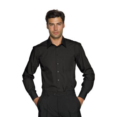 Camicia unisex Nevada Nero | Manica Lunga | Stretch