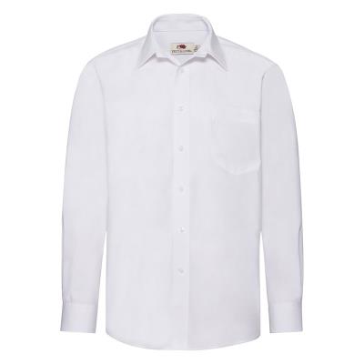 Camicia da uomo manica lunga Bianco