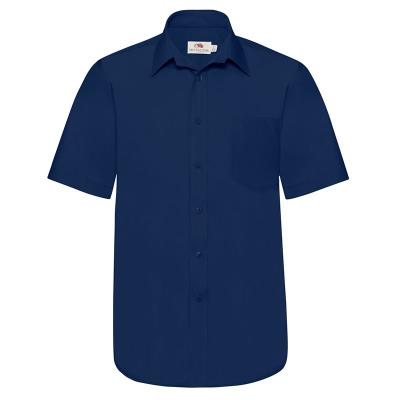 Camicia da uomo manica corta Blu navy