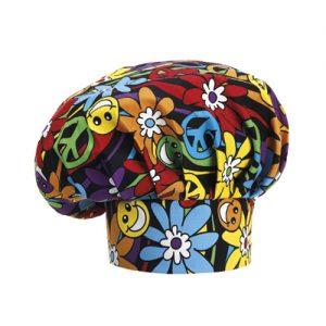 Cappello Cuoco Fantasy Peace And Love