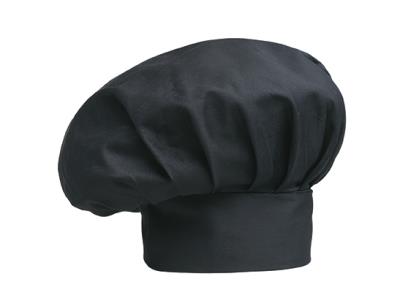 Cappello Cuoco Tinta Unita Black