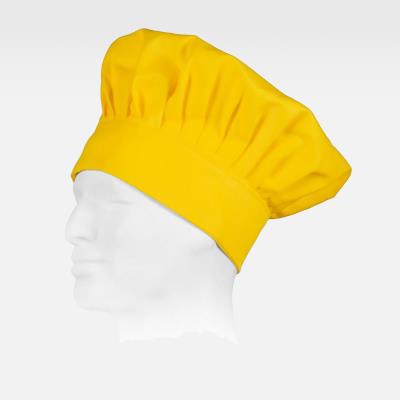 Cappello da cuoco con chiusura regolabile Giallo