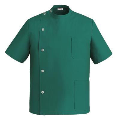 Casacca Dentista Bob Medical Green Manica Corta Ego Chef