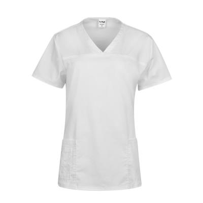 Casacca donna Andrea bianca stretch