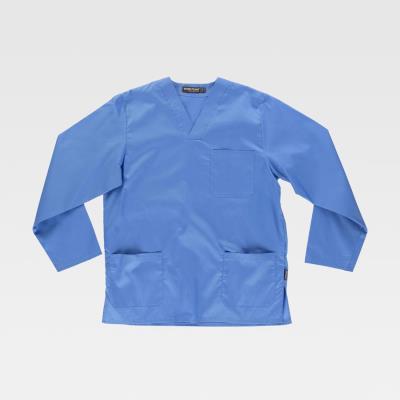 Casacca medica unisex B9210 celeste