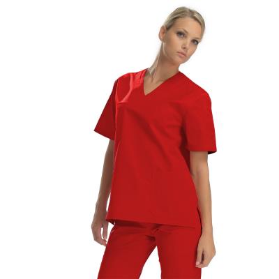 Casacca Sanitaria Unisex Zagreo Rosso Corallo