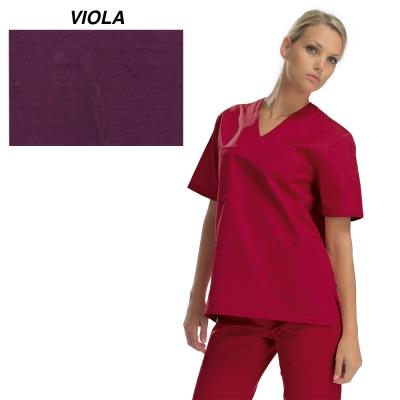 Casacca Sanitaria Unisex Zagreo Viola