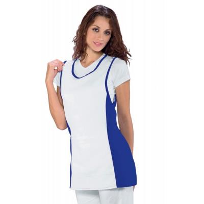 Grembiule Donna Papeete Blu/Bianco | Taglia Unica