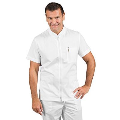 Casacca Parrucchiere Unisex Samarcanda Bianca