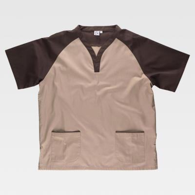 Casacca sanitaria unisex B9700 Beige/Marrone