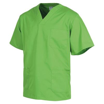 Casacca medica unisex a maniche corte Pistacchio