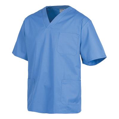 Casacca medica unisex a maniche corte Sky