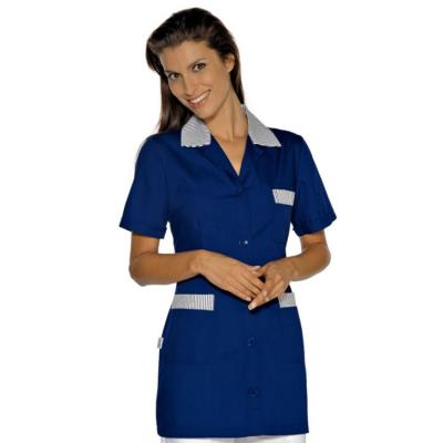 Casacca scolastica donna Marbella Blu/Riga Blu