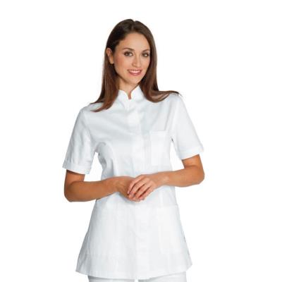 Casacca scolastica donna Panarea Bianco manica corta