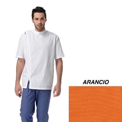 Casacca Medico Uomo modello Scorpione Arancio