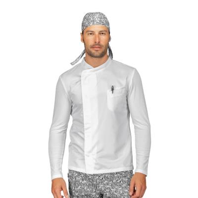 Casacca unisex manica lunga Franklin bianco