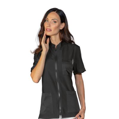 Casacca unisex Samarcanda Nero | Manica corta