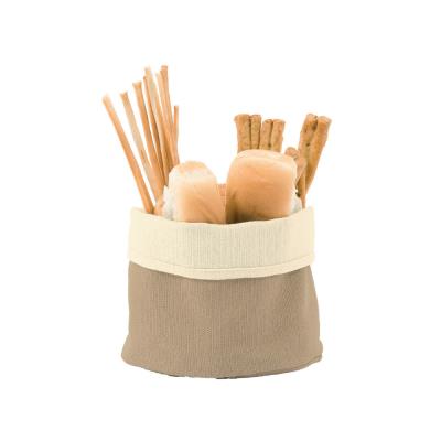 Cestino Porta Pane Crema + Corda