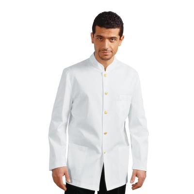 Coreana uomo senza trecce bianco