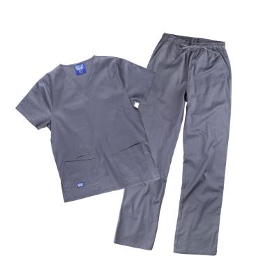 Divisa infermiere unisex elasticizzata grigio scuro