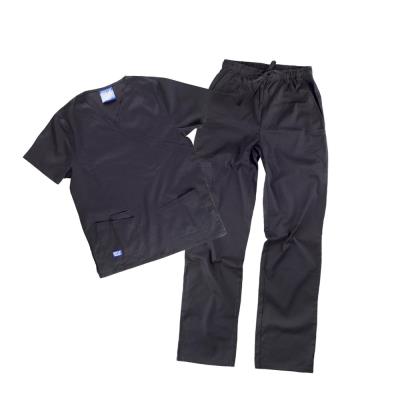 Divisa infermiere unisex elasticizzata nero