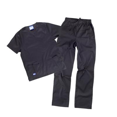 Divisa infermiere unisex elasticizzata nero