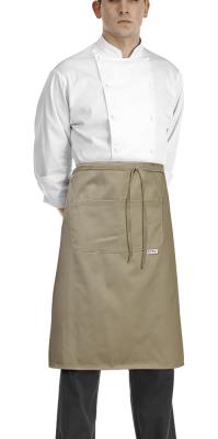 Falda Vita con tascone Colore Kaki 70x70  Ego Chef