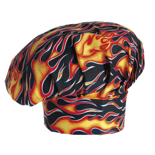 Cappello Cuoco Fantasy Flames