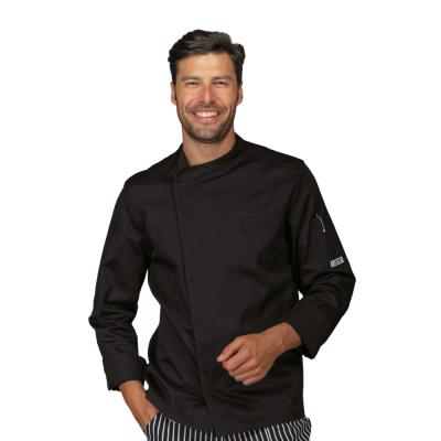 Giacca Cuoco unisex Bilbao Nero | Manica Lunga