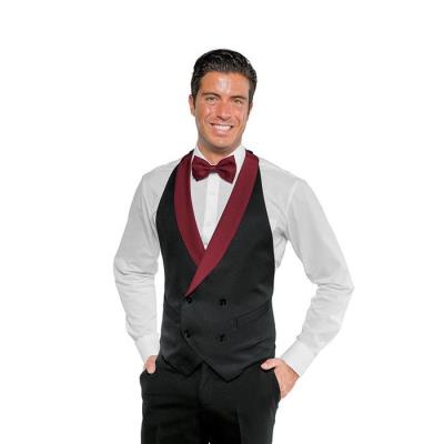 Gilet Unisex Darlington Nero e Bordeaux