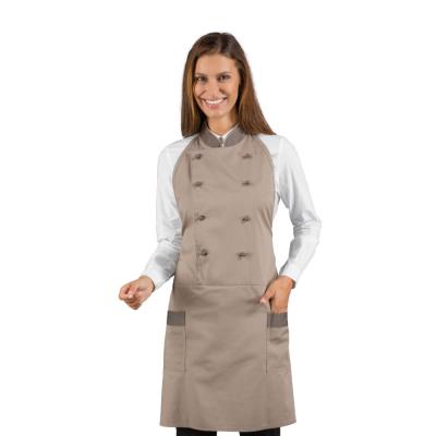 Grembiule unisex Assuan Tortora + Fango