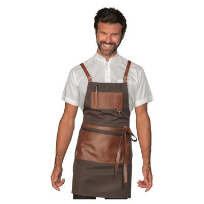 Grembiule unisex Bristol Short testa di moro