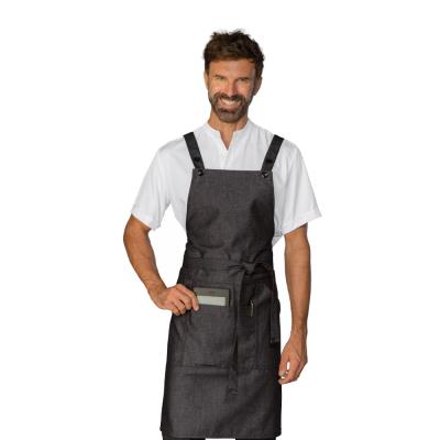 Grembiule unisex Samurai Stone Nero