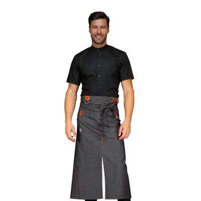 Grembiule unisex Tennessee con spacco black jeans