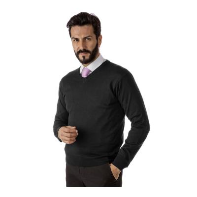 Maglione da Uomo Nero manica lunga modello Platinum Dark