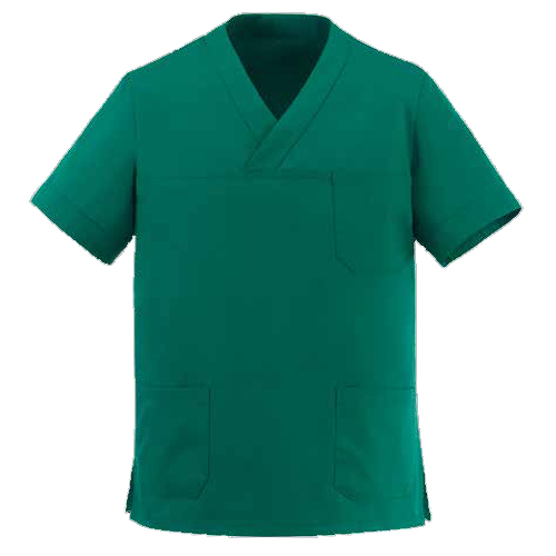 Casacca Leonardo Medical Green | Manica corta