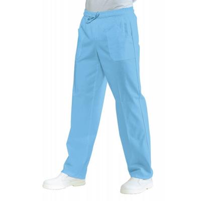 Pantalone Unisex con elastico Celeste - 100% Cotone