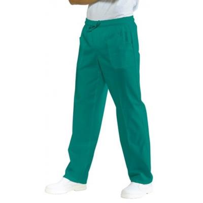 Pantalone Unisex con elastico Verde - 100% Cotone