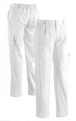 Pantalone Bianco Kiparis multitasche in cotone