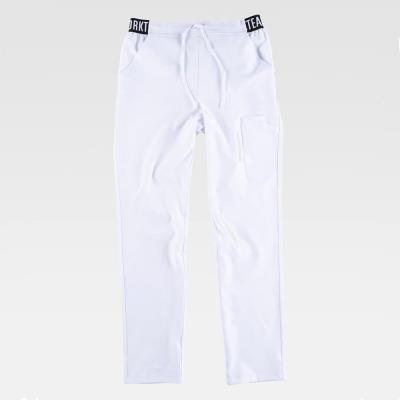 Pantalone con coulisse B6910 Bianco