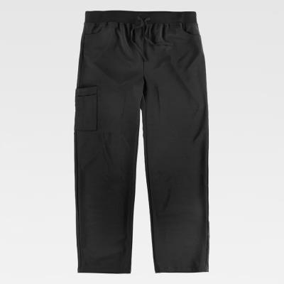 Pantalone con coulisse B6920 nero