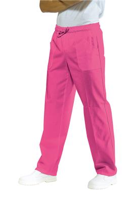 Pantalone Cuoco Isacco Elastico Vita Colore Rosa 
