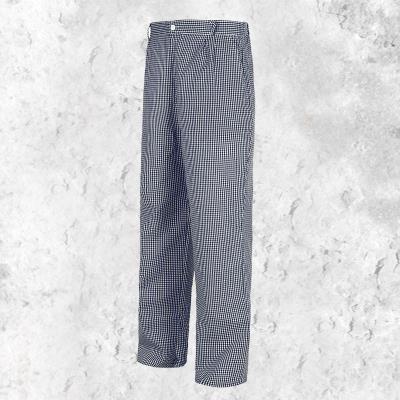 Pantalone cuoco unisex Bianco/Navy