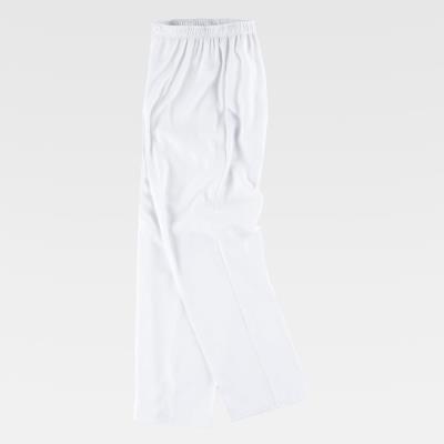Pantalone estetista donna B9501 Bianco