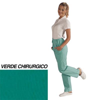 Pantalone sanitario unisex Achille Verde chirurgico