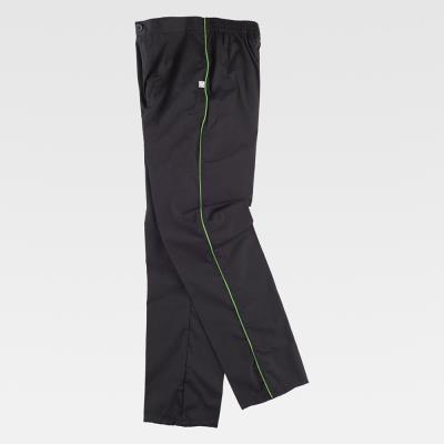 Pantalone sanitario unisex B9350 Nero/Pistacchio