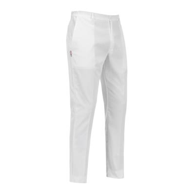 Pantalone Slim Fit Spandex White