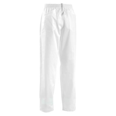 Pantalone Bianco con Elastico e Coulisse in Vita Unisex