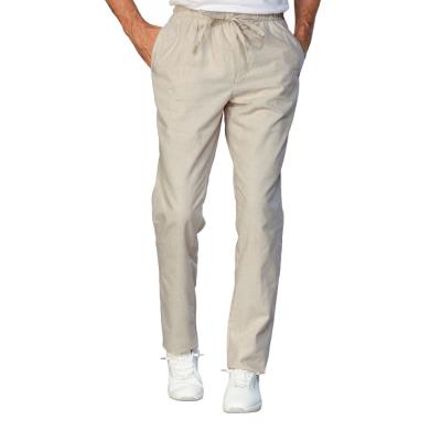Pantalone unisex Slim Zip Lino