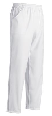 Pantalone White con Coulisse in Vita e con Tasche a Toppa